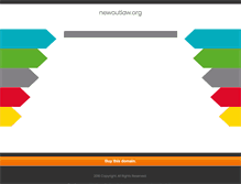 Tablet Screenshot of newoutlaw.org